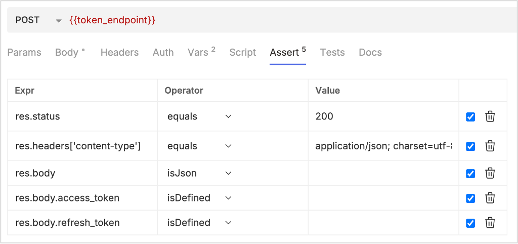 Bruno post exchange authorization code API