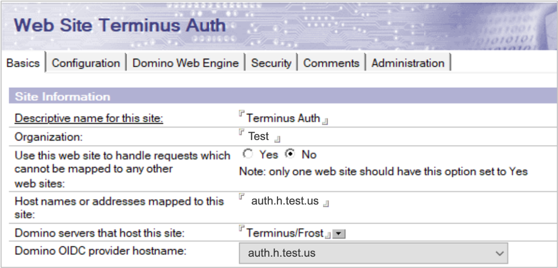 Domino OIDC Provider