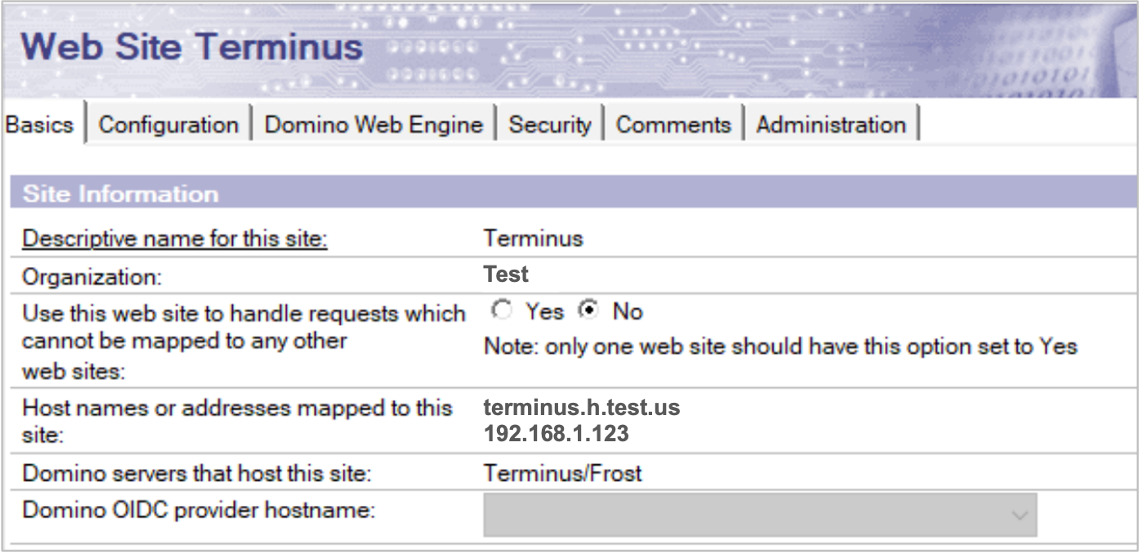 Domino OIDC Provider