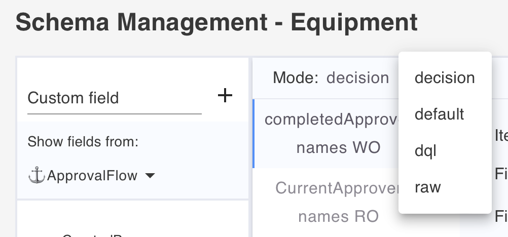 additional modes