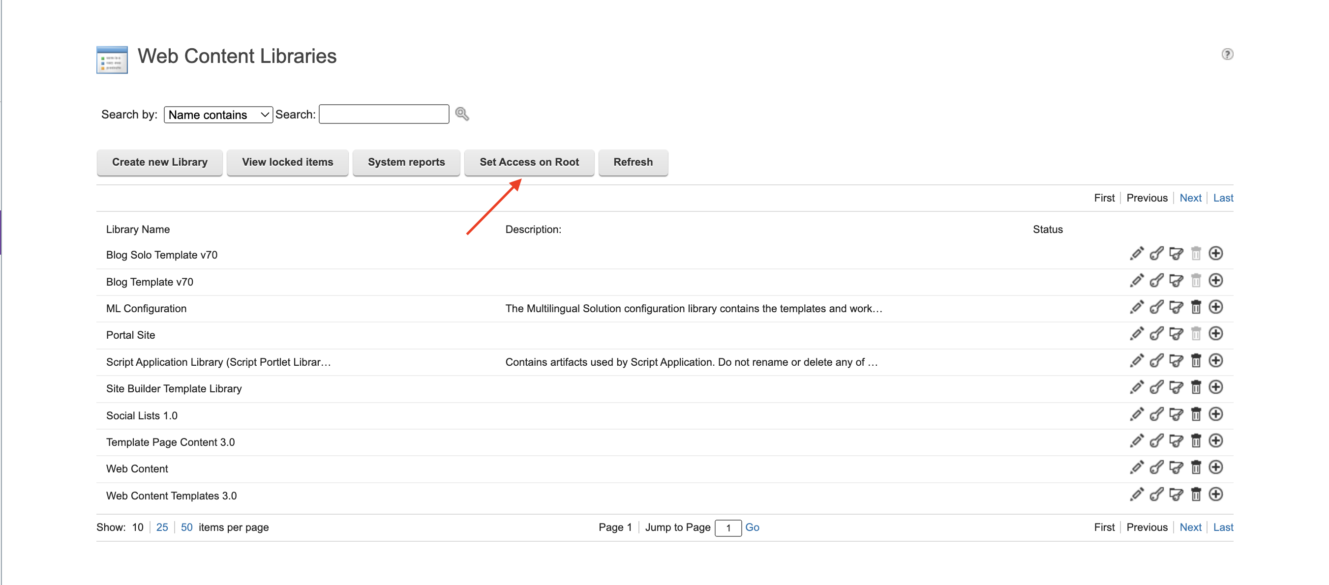 Set Root Access permissions