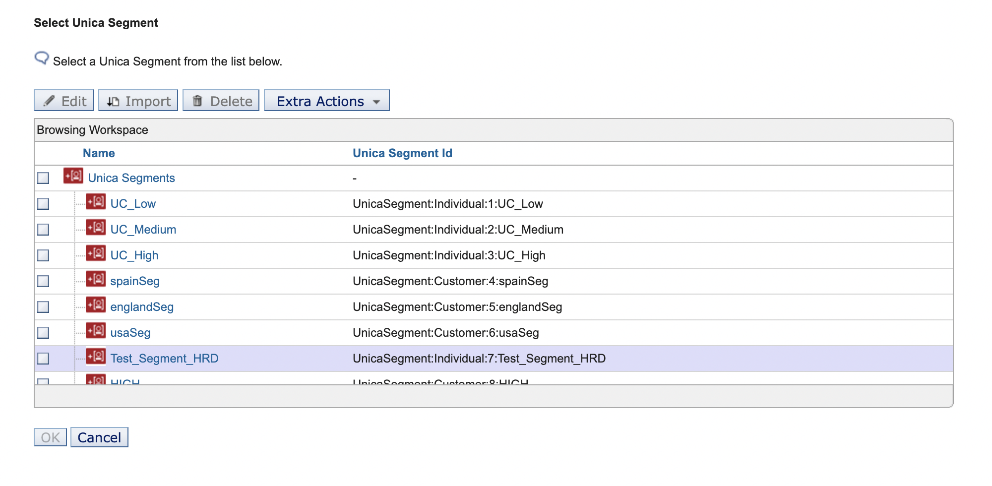 unica-segment-list-view