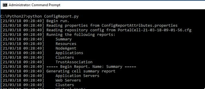 Config Report.py Windows