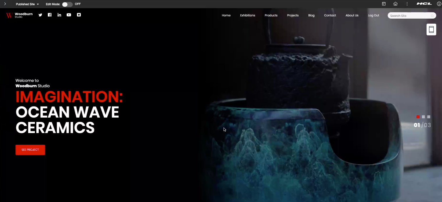 The Mobile Preview image and action appear on the top right, as shown in this figure.