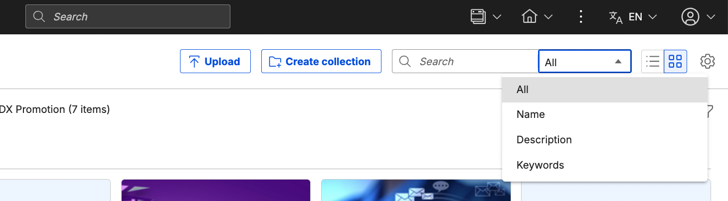 Search example