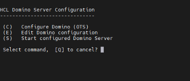 Domino Server Configuration 4