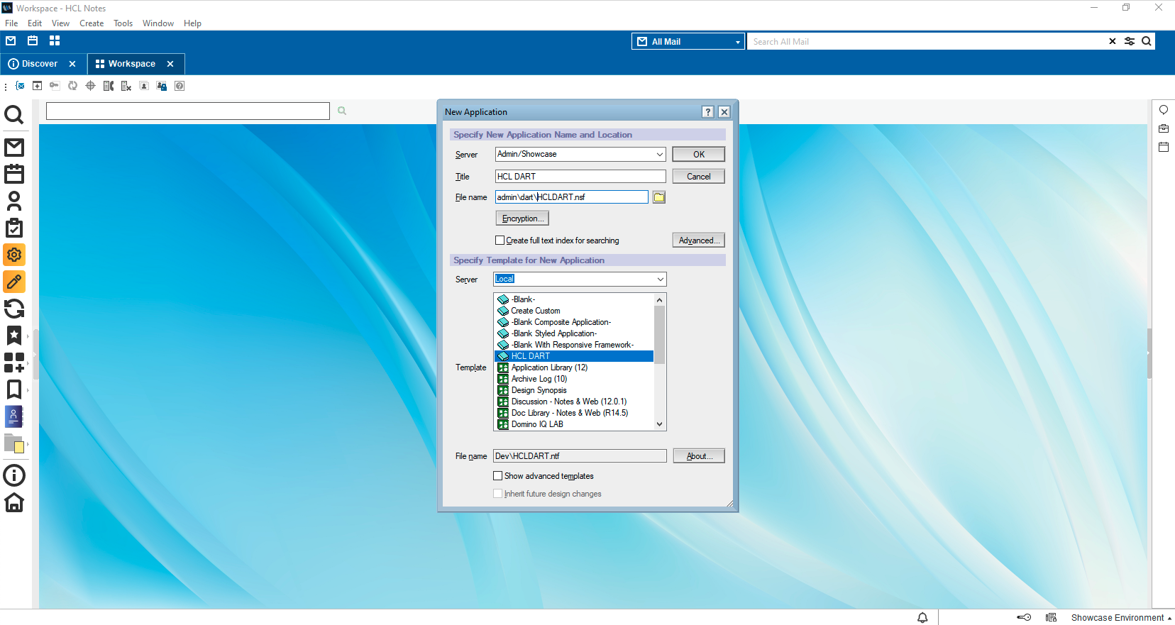 New-Application