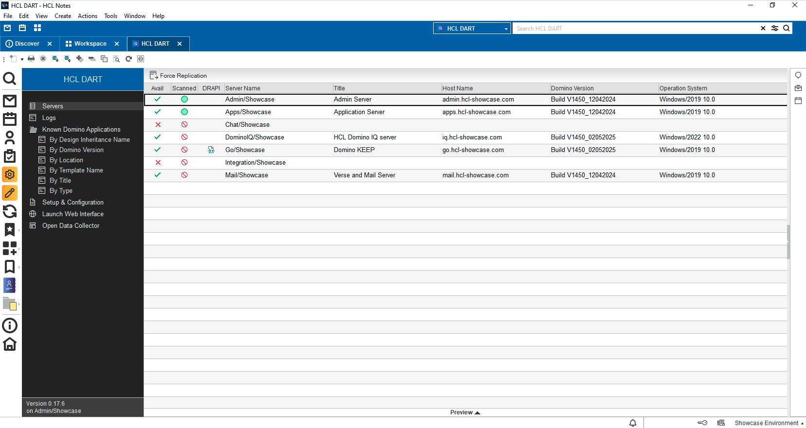 HCL DART Interface