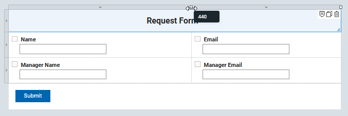 image showing how to change the column width