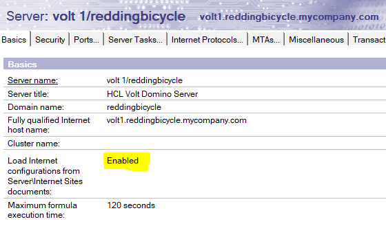 image of the load from internet sites document config setting