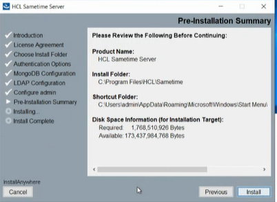 install sametime chat on windows