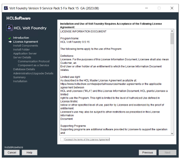 Installing Volt Foundry on Weblogic - HCL Volt MX Documentation V9.5
