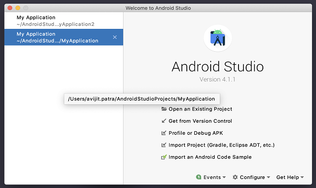 Configuring  to Project - Android Studio - HCL Volt MX  Documentation 