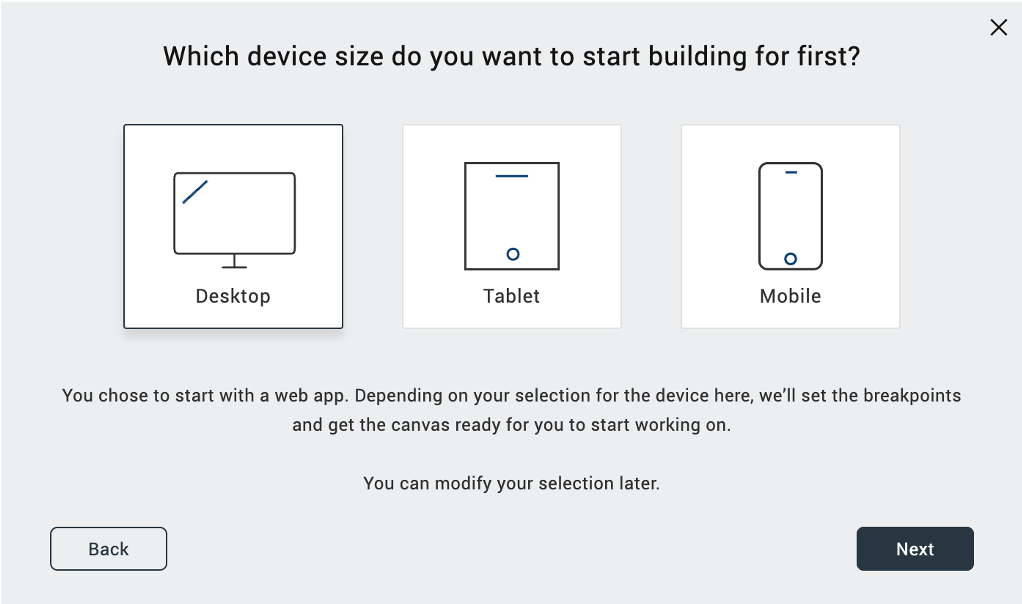 Design Import Wizard dialog