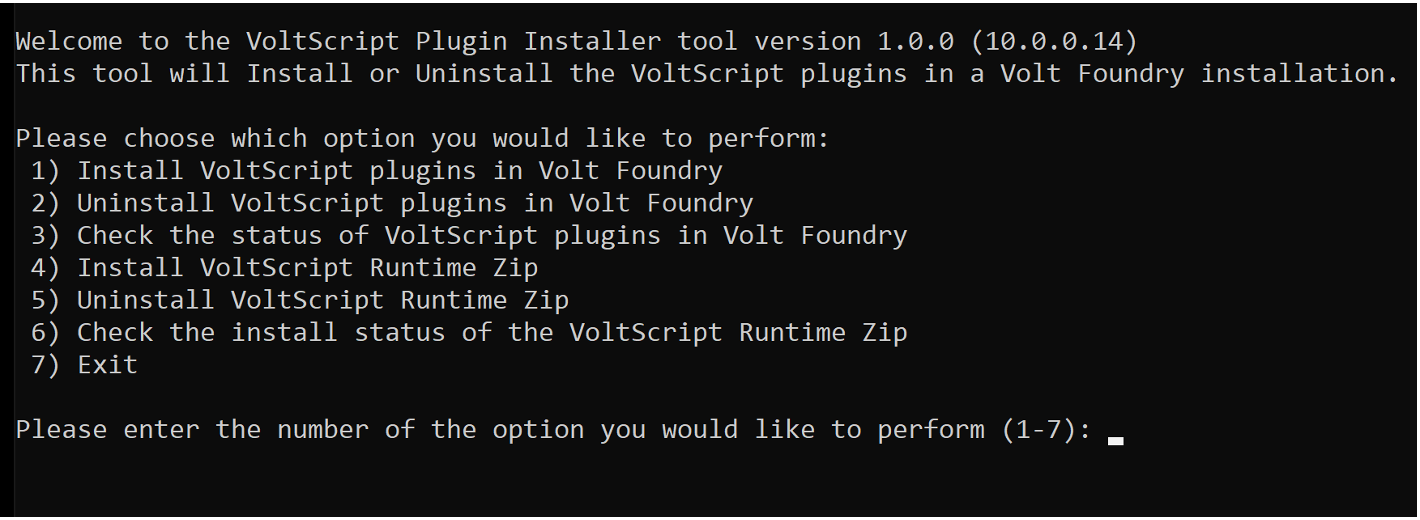 Installation options