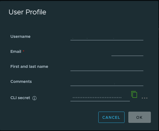 CLI Secret