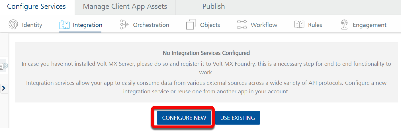 CONFIGURE NEW