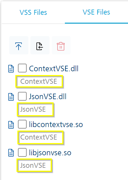 VSE FILES