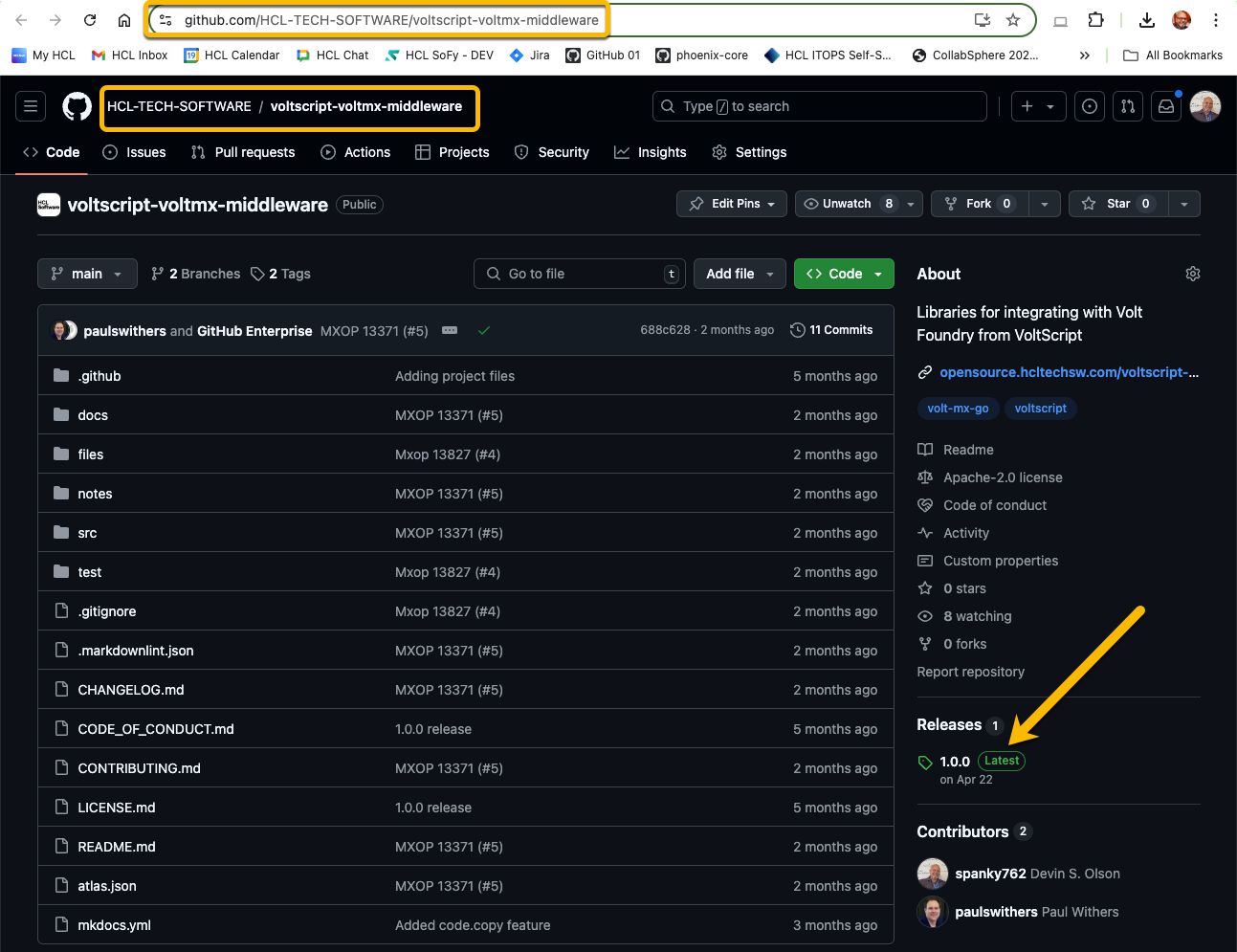 VOLT MX MIDDLEWARE
