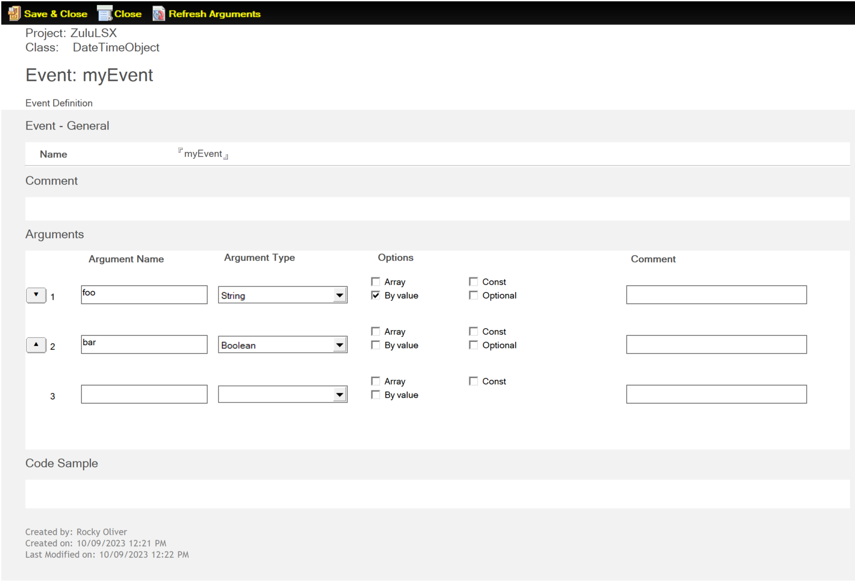 VSID VSE Event Form